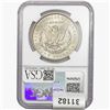 Image 2 : 1884-CC Morgan Silver Dollar NGC MS62