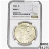 Image 1 : 1926 Silver Peace Dollar NGC MS65