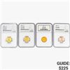 Image 1 : [4] 1939-1963 Assorted Cents NGC MS/PF RD