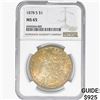 Image 1 : 1878-S Morgan Silver Dollar NGC MS65