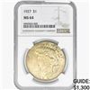 Image 1 : 1927 Silver Peace Dollar NGC MS64