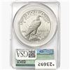 Image 2 : 2023-S Silver Peace Dollar CAC PR70 Reverse Proof