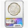 Image 2 : 1921 Morgan Silver Dollar PGA MS67 Rainbow