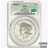 Image 1 : 2023-S Silver Peace Dollar CAC PR70 Reverse Proof