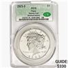 Image 1 : 2023-S Silver Peace Dollar CAC PR70 Reverse Proof