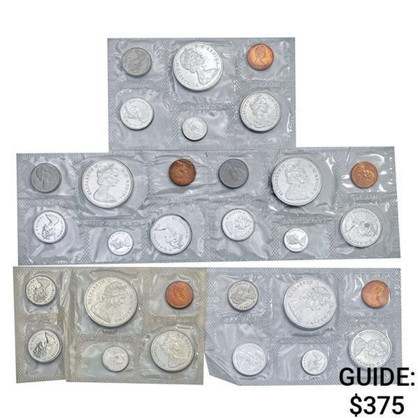 [5] 1964 6-Coin Canada P.L. Set