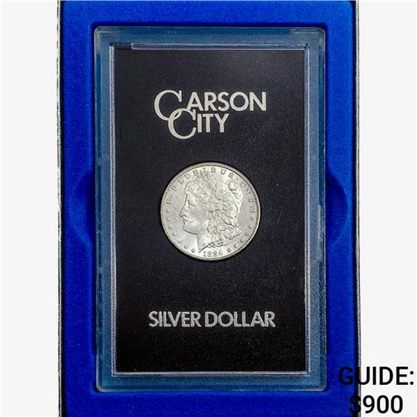 1884-CC Morgan Silver Dollar   UNC GSA