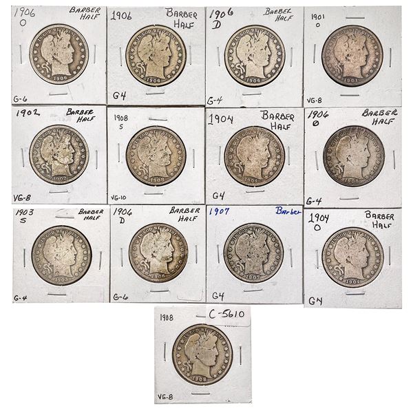 [13] 1902-1908 Barber Half Dollar