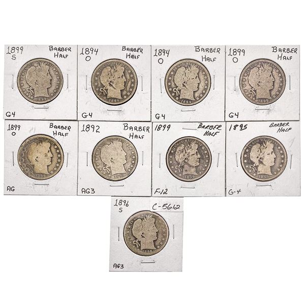 [9] 1892-1899 Barber Half Dollar