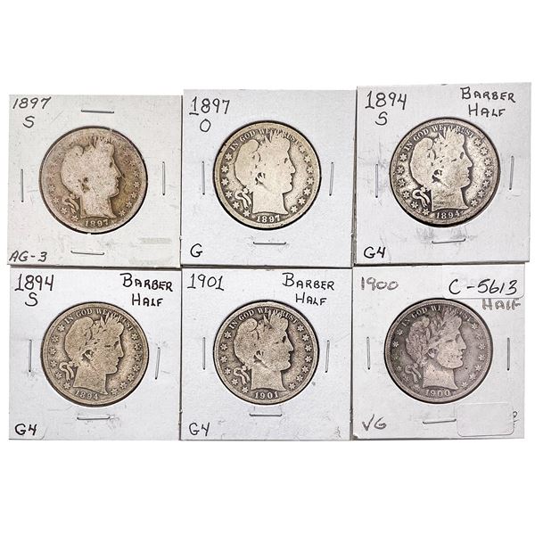 [6] 1894-1901 Barber Half Dollar