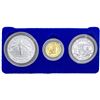Image 2 : [3 Coin] 1986 Liberty Silver & Gold Commem Set