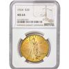 Image 1 : 1924 $20 Gold Double Eagle NGC MS64