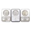 Image 2 : [3] 1887-1897 Morgan Silver Dollar PCI/NGC MS