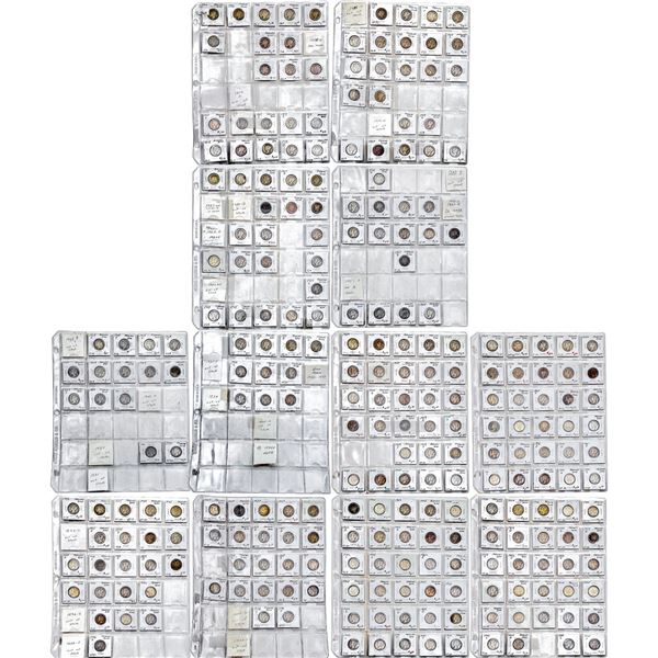 [266 Coin] Mercury Silver Dime Display Books