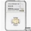 Image 1 : 1916-S Mercury Silver Dime NGC MS65 FB