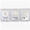 Image 2 : [3] 1952-1962 1 10C, 2 50C PCGS MS/PR