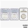 Image 1 : [3] 1959&1962 Franklin Half Dollar NGC/PCGS MS/PR