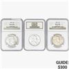 Image 1 : [3] 1949-1963 Franklin Half Dollar NGC MS63/65
