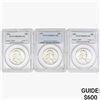 Image 1 : [3] 1962 Franklin Half Dollar PCGS PR66 DCAM