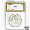 Image 1 : 1884-CC Morgan Silver Dollar PCI MS63