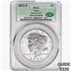Image 1 : 2023-S Silver Peace Dollar CAC PR70 Reverse Proof