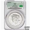 Image 1 : 2023-S Silver Peace Dollar CAC PR70 Reverse Proof