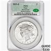 Image 1 : 2023-S Silver Peace Dollar CAC PR70 Reverse Proof