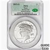 Image 1 : 2023-S Silver Peace Dollar CAC PR70 Reverse Proof