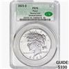 Image 1 : 2023-S Silver Peace Dollar CAC PR70 Reverse Proof