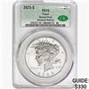 Image 1 : 2023-S Silver Peace Dollar CAC PR70 Reverse Proof