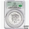 Image 1 : 2023-S Silver Peace Dollar CAC PR70 Reverse Proof