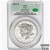 Image 1 : 2023-S Silver Peace Dollar CAC PR70 Reverse Proof