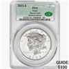 Image 1 : 2023-S Silver Peace Dollar CAC PR70 Reverse Proof