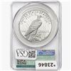 Image 2 : 2023-S Silver Peace Dollar CAC PR70 Reverse Proof