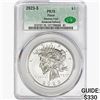 Image 1 : 2023-S Silver Peace Dollar CAC PR70 Reverse Proof