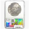 Image 2 : 1874-CC Silver Trade Dollar PGA UNC Shipwreck Effect