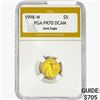 Image 1 : 1998-W $5 1/10oz Gold Eagle PGA PR70 DCAM