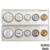 Image 1 : 1954&1955 [10 Coin] U.S. Proof Set