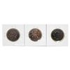 Image 2 : [3] 1798-1821 1 COH, 2 DB Large Cents