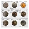 Image 1 : [9] 1818-1827 Assorted Large Cents