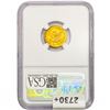 Image 2 : 1905 $2.50 Gold Quarter Eagle NGC MS66