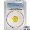 Image 1 : 1874 Rare Gold Dollar PCGS MS64