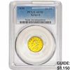 Image 1 : 1836 $2.50 Gold Quarter Eagle PCGS AU50 Script 8