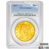 Image 1 : 1877 $20 Gold Double Eagle PCGS MS62+
