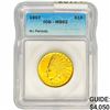 Image 1 : 1907 $10 Gold Eagle ICG MS62 No Periods