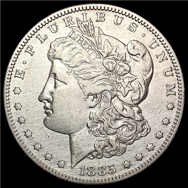 1885-S Morgan Silver Dollar CLOSELY UNCIRCULATED
