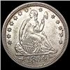 Image 1 : 1854 Arrows Seated Liberty Quarter UNCIRCULATED