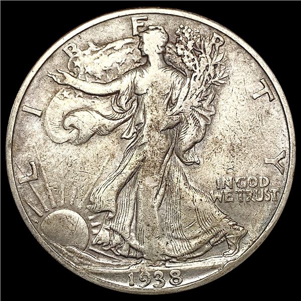 1938-D Walking Liberty Half Dollar CLOSELY UNCIRCULATED