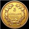 Image 2 : 1854 $3 Gold Piece CLOSELY UNCIRCULATED