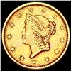 Image 1 : 1852 Rare Gold Dollar CLOSELY UNCIRCULATED